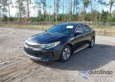 2017 Kia Optima Hybrid z USA, uszkodzony, nr VIN KNAGT4LE4H5010675